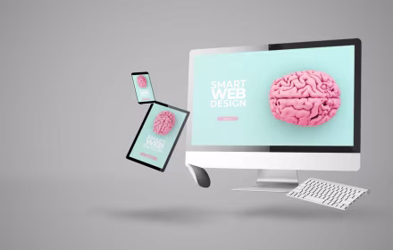Plusieurs écran qui affiche une page web