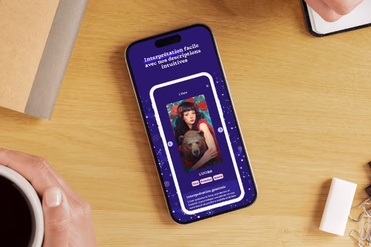 Affichage mobile d'une image promotionnelle de l’application Arcana Universalis