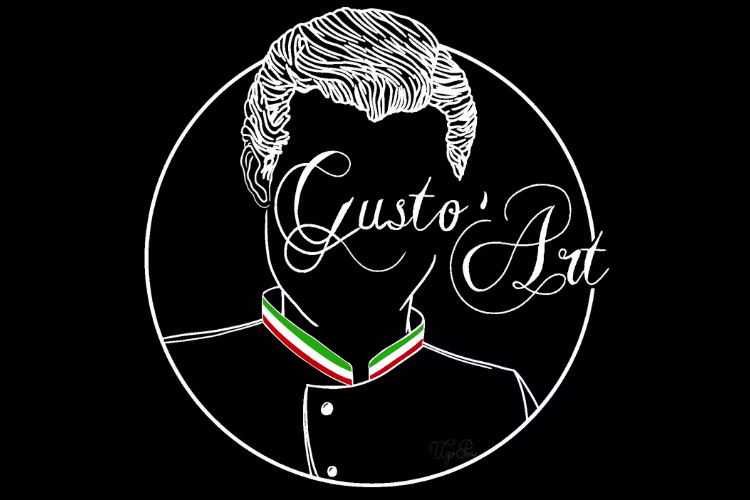 Logo de l'entreprise Gusto'Art, food-truck de cuisine italienne